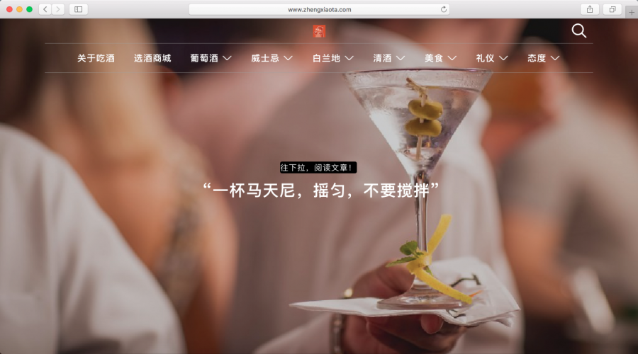 《快速成为吃酒专家！》| 网站建设